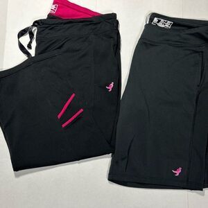 New Balance.Susan G. Komen Activewear Set.Lightning Dry Shorts & Capri Pants – L